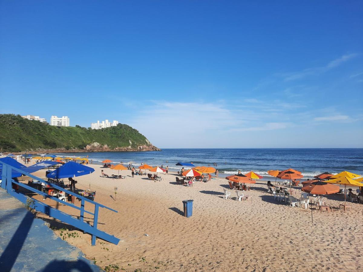 Apto Na Praia Do Tombo A 100M غوارويا المظهر الخارجي الصورة